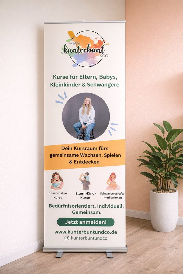 Roll-Up Kunterbunt